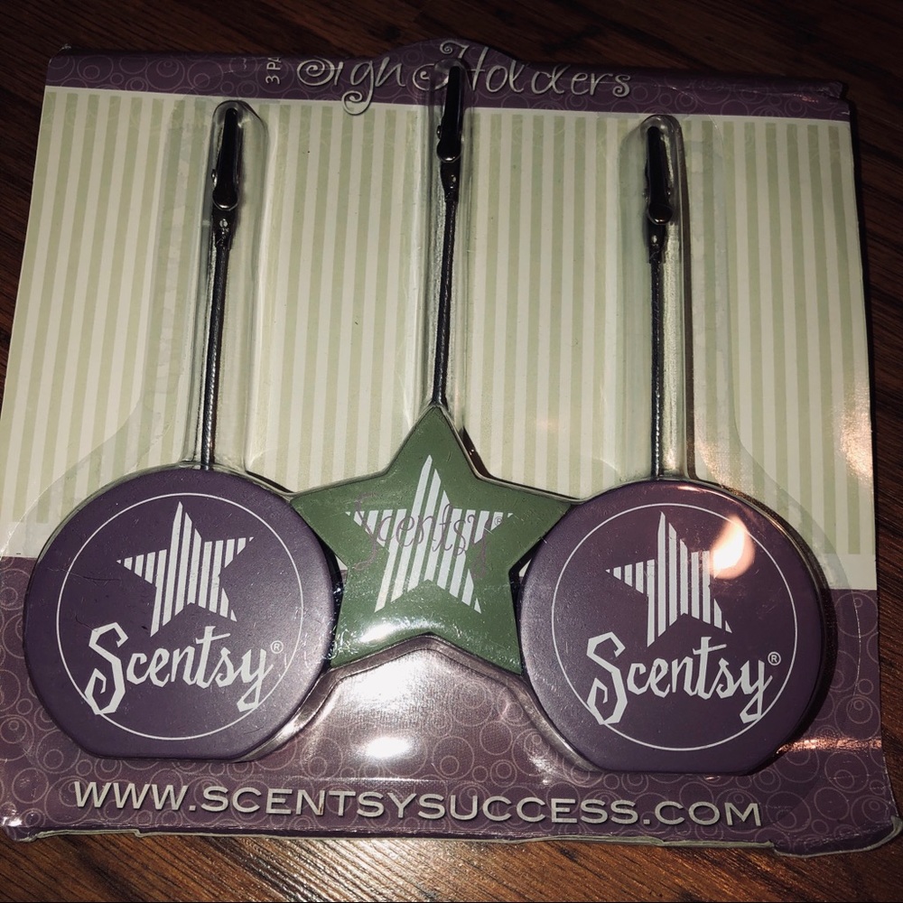 Scentsy sign holders